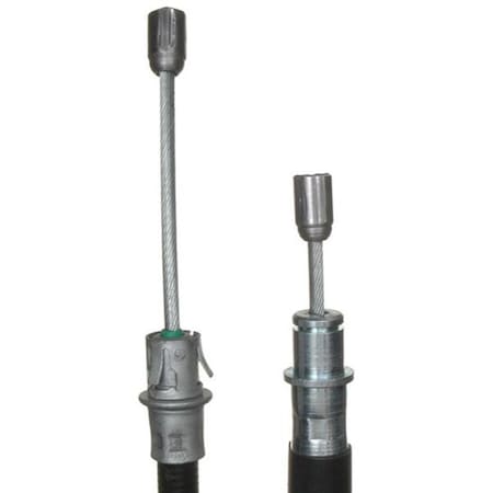 Raybestos OE Replacement; 68.88 Inch Cable Length/ 63.31 Inch Housing Length; Barrel End Type BC95741